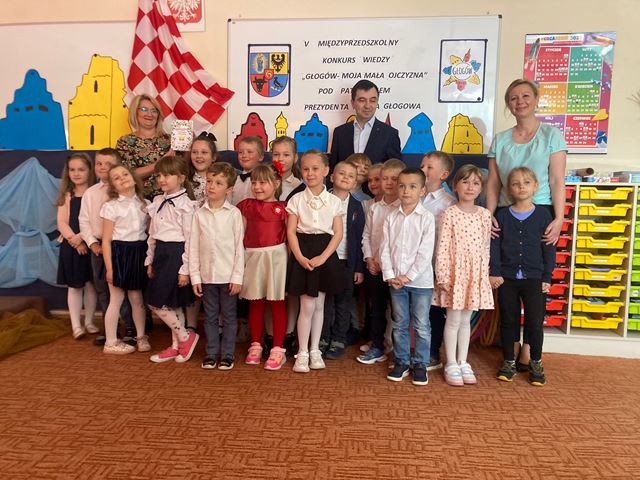 V Międzyprzedszkolny konkurs wiedzy "Głogów - moja mała ojcz