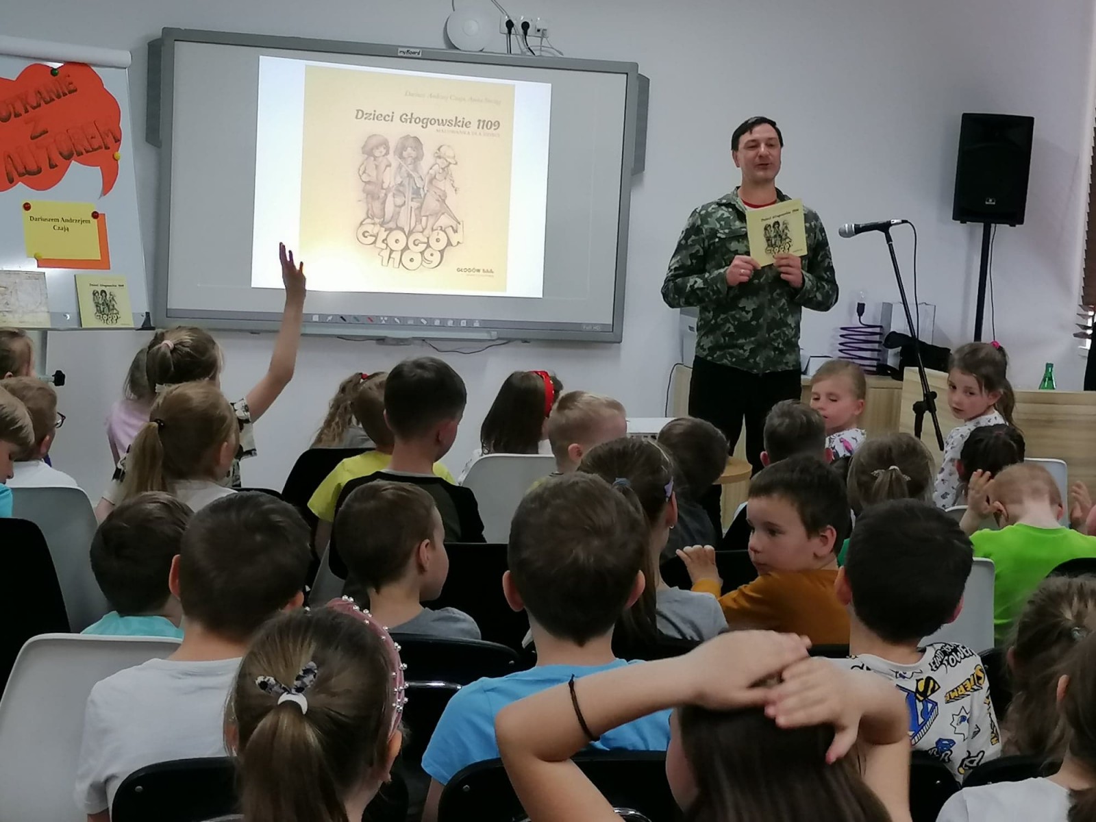 Spotkanie z autorem w bibliotece