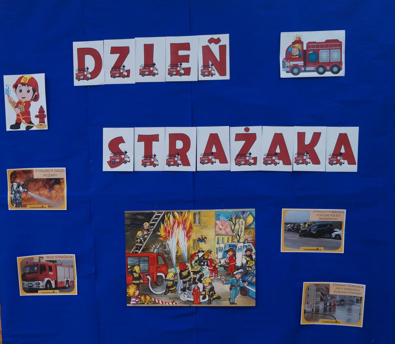 Wizyta Strażaków z Ochotniczej Straży Pożarnej w Przedmościu