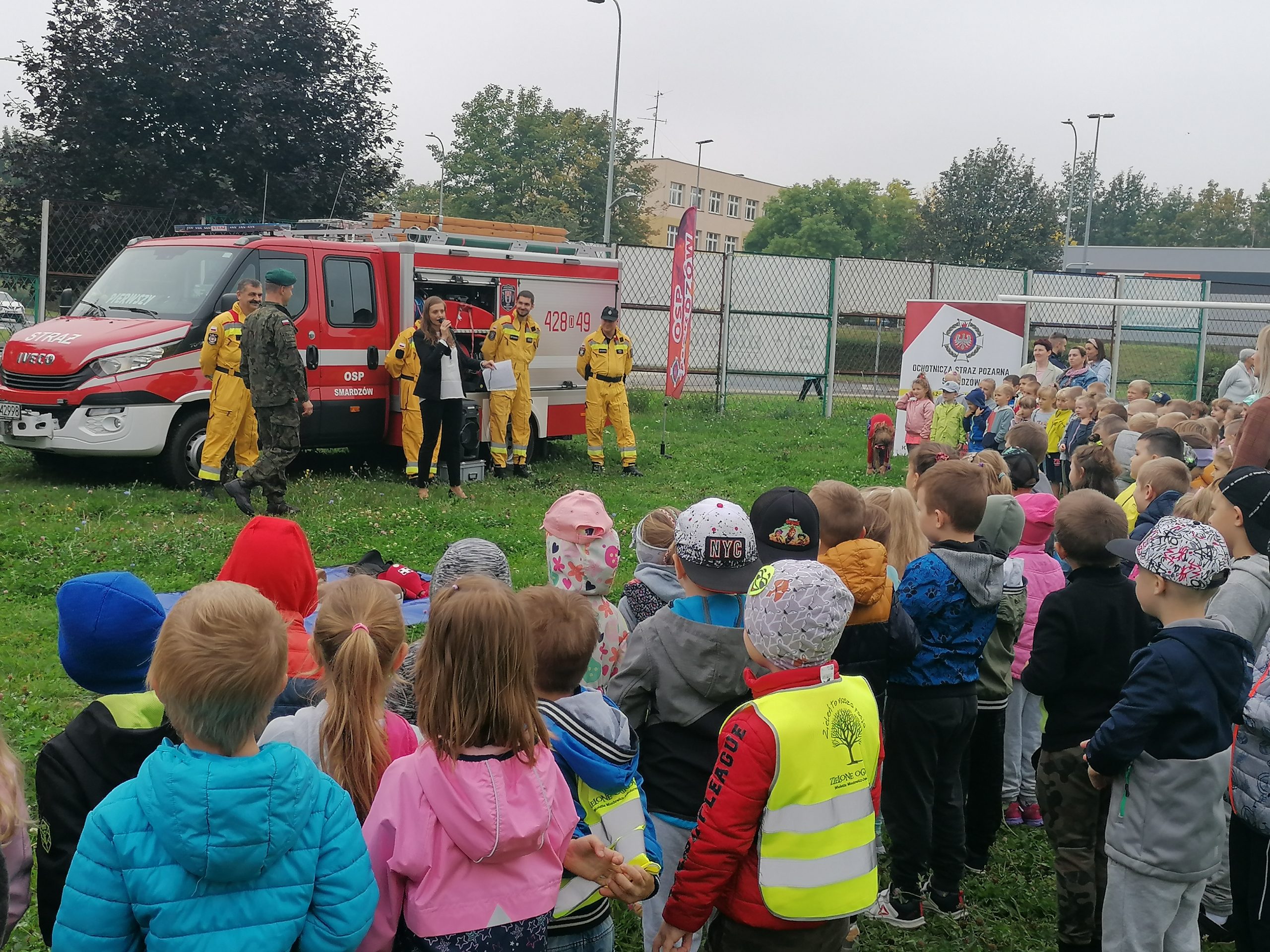 Służby mundurowe przedszkolakom