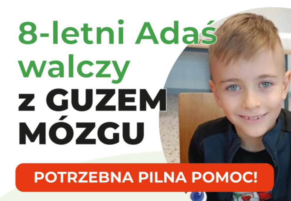Akcja charytatywna dla Adasia Broczkowskiego
